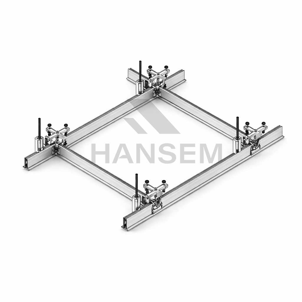 2500CDFF Heavy duty walkable FFU ceiling system
