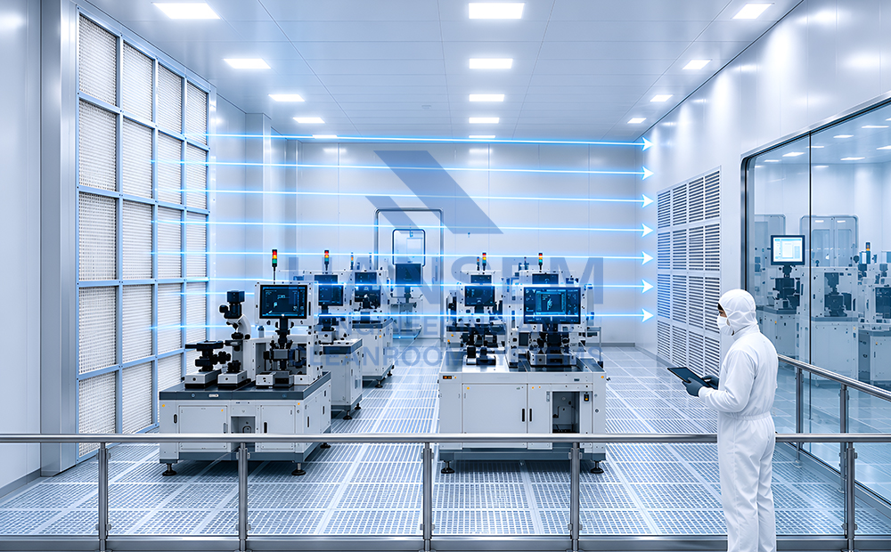 Horizontal Laminar Flow Cleanroom