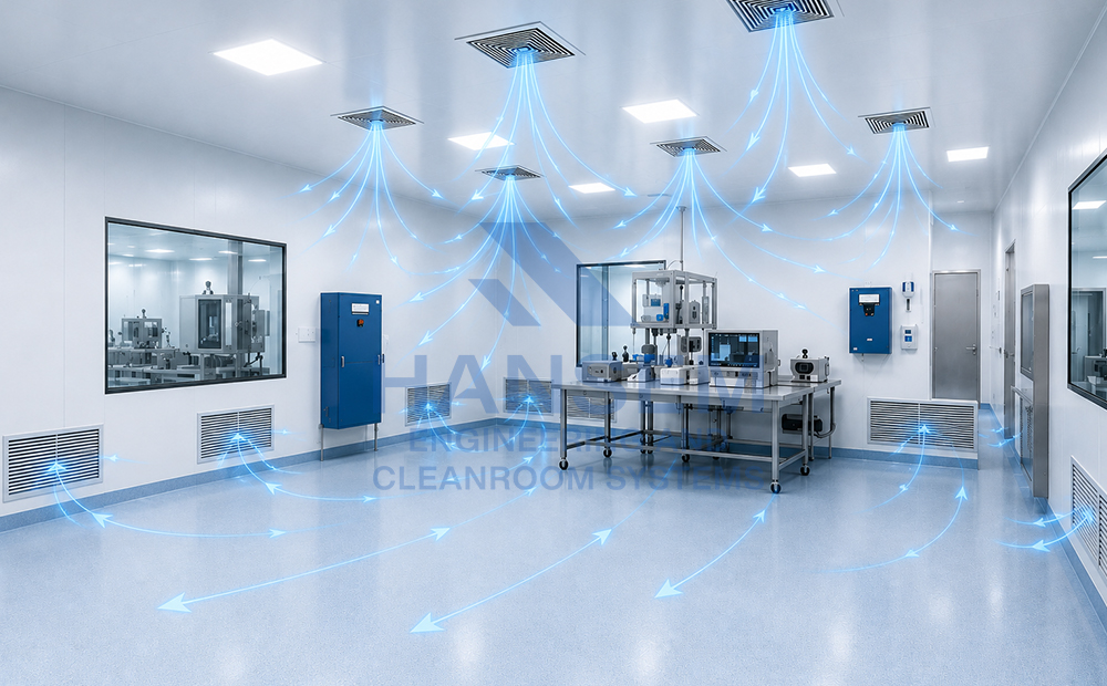 Turbulent Flow Cleanroom (Non-Unidirectional Airflow)