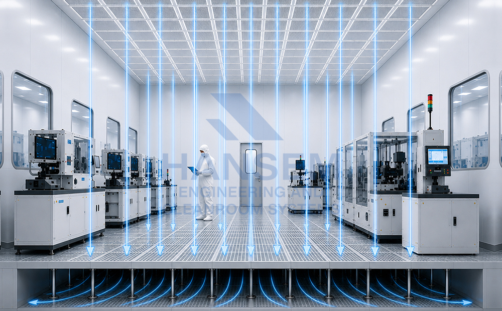 Vertical Laminar Flow Cleanroom